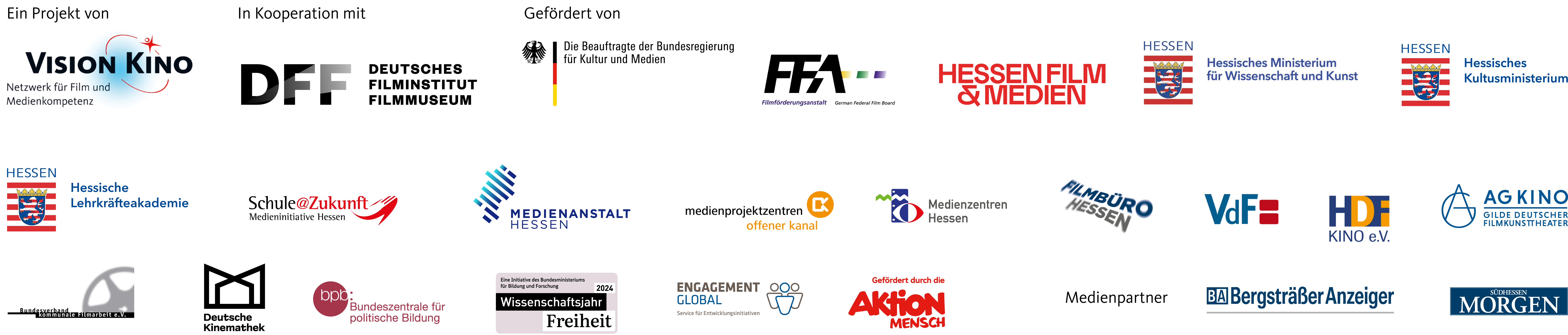 Logoleiste der SchulKinoWochen Hessen 2024